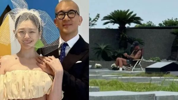 配资首选门户网站 网友偶遇具俊晔独坐墓园陪伴大S，“感觉到满满的哀伤”